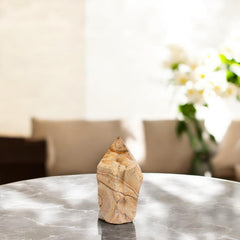 SAMSARI crystal point duo used for portable grounding during travel