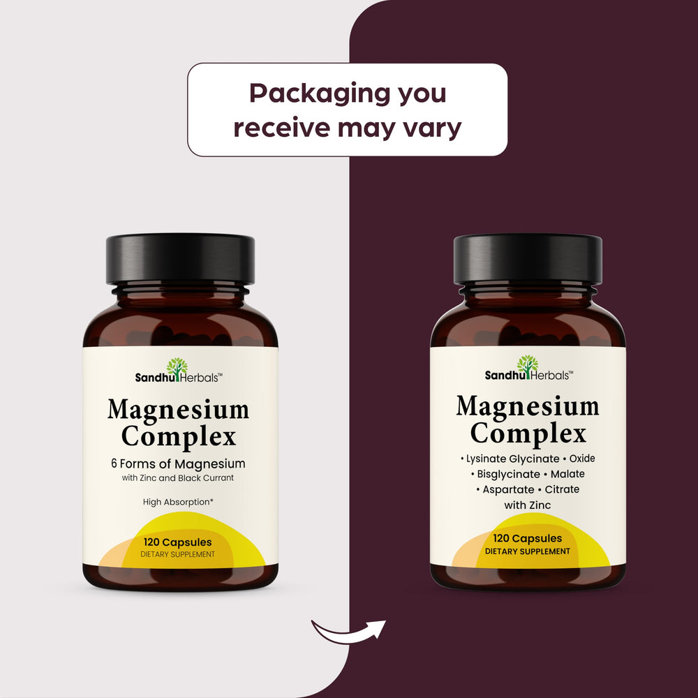 SANDHUHERBALS Complete Magnesium value pack promoting savings and consistency