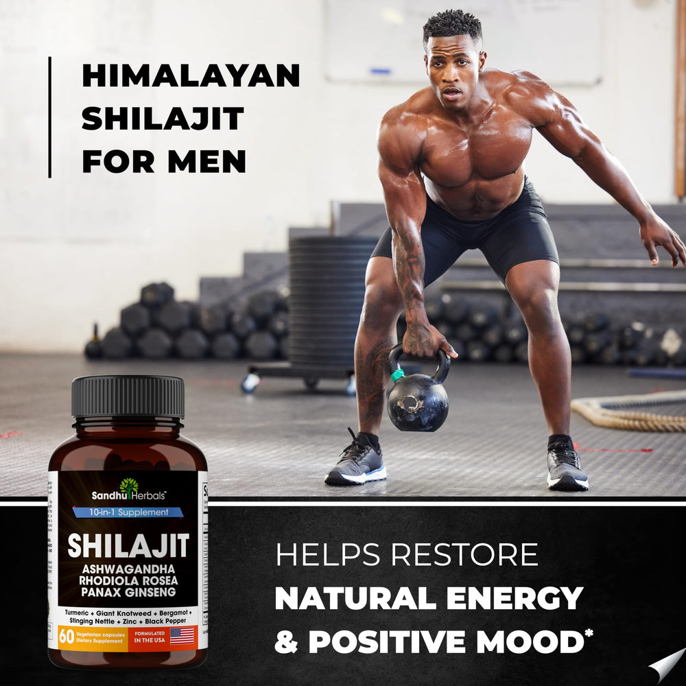 SandhuHerbals Himalayan Shilajit resin close-up for mineral-rich wellness.
