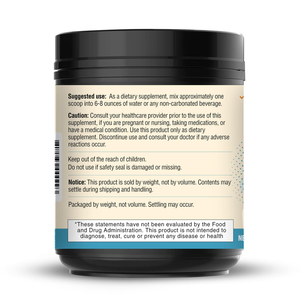 Sandhu's powder dissolves smoothly in water, making a quick, convenient drink