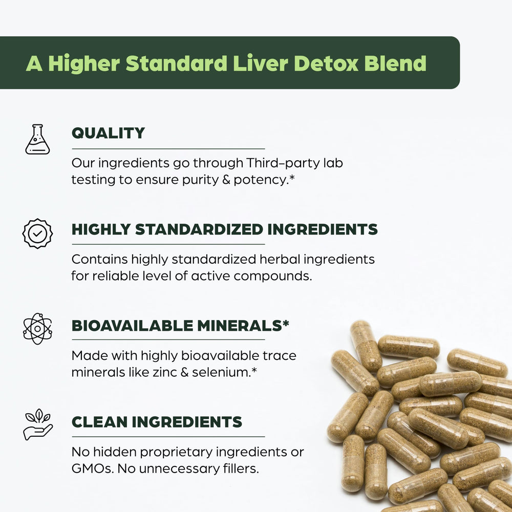 Sandhu's Liver Cleanse made in USA facility symbolizing quality control
