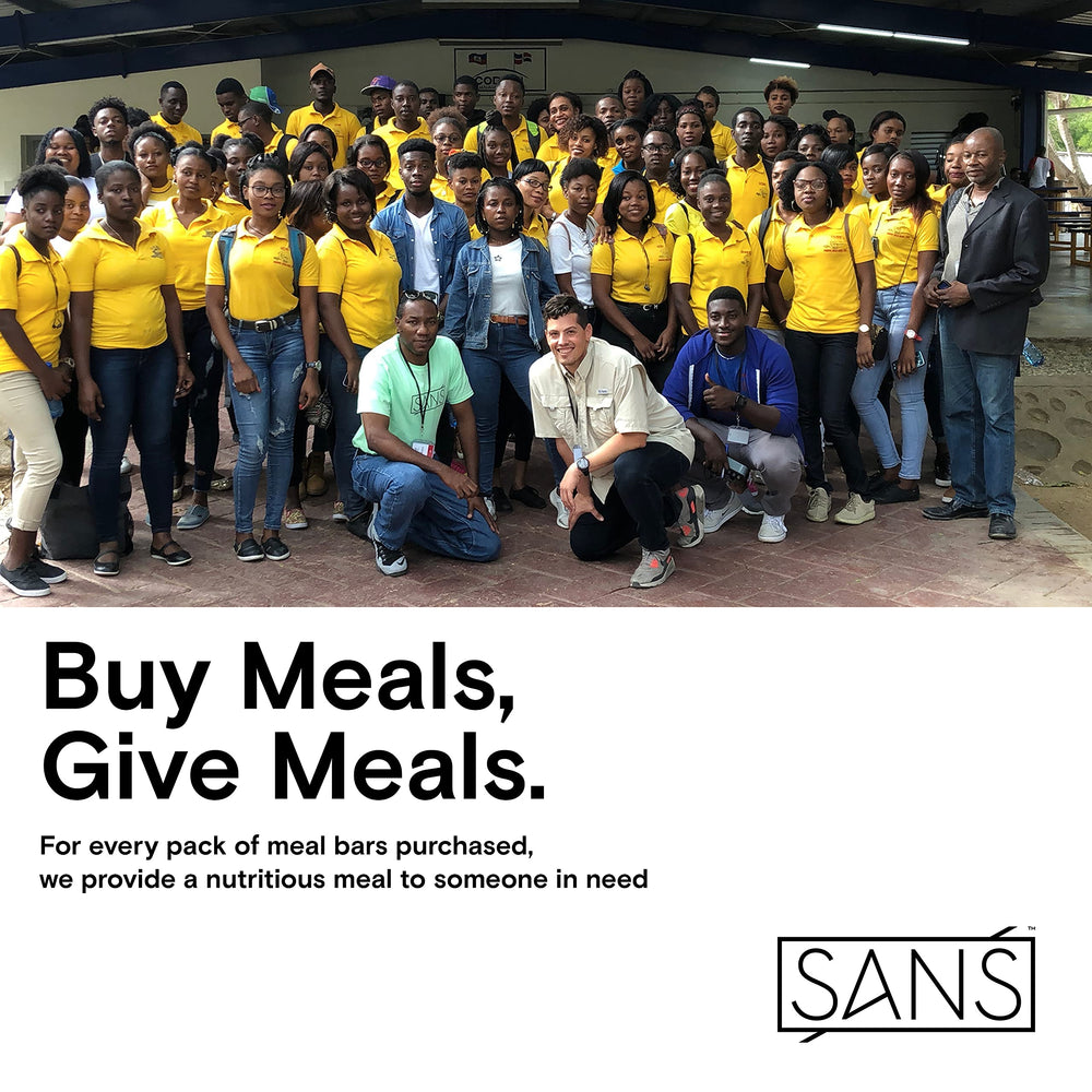 SANS Chocolate Lovers Bar 12-pack display for easy stocking.