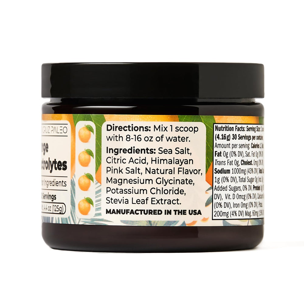 Santa Cruz Paleo close-up of magnesium glycinate and potassium chloride