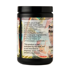 Island Punch glass with ice emphasizes bold tropical flavor.