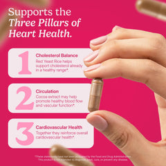 Label detail shows Red Yeast Rice and Cocoa ingredients in Santo Remedio Plus