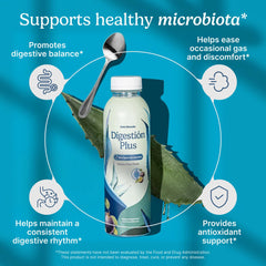 Santo Remedio Digestion Plus glass with water demonstrates easy mixing and refreshing taste