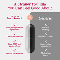 Santo Remedio Nopal gluten-free label for dietary compatibility