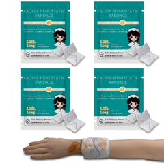 Sapbontchi Quick Clot Gauze in 3in x 12.5ft pack for rapid wound packing