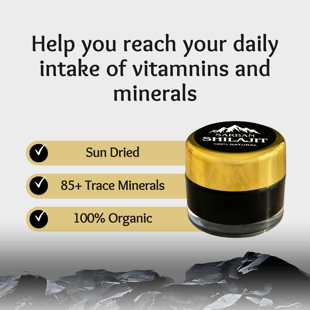 For active lifestyles, Sarban Shilajit supports focus and daily vitality