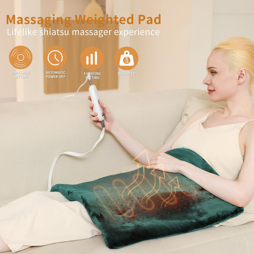 SAROO three heat settings let you customize warmth for comfort.