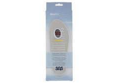 SAS Cool Step Footbed O2 Airflow cover reduces friction and heat.