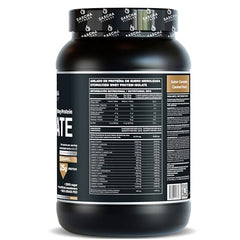 SASCHA FITNESS scoop with protein powder highlighting 25g protein per serving