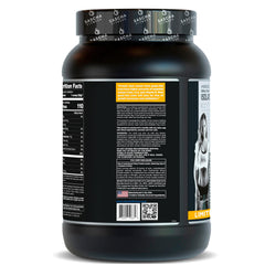 SASCHA FITNESS Vanilla Horchata isolate close-up highlighting lactose-free, high-purity protein