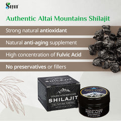 Sayan Shilajit Resin texture closeup highlighting natural purity and energy support