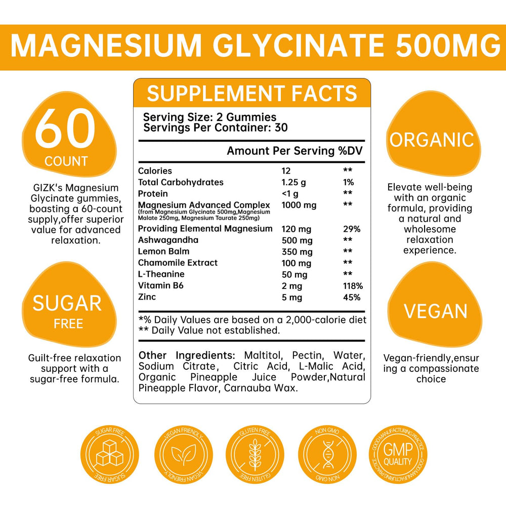 SAYIDON pineapple-flavor gummies promote a calm night without melatonin