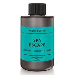 SB SCENT BETTER Spa Escape bottle pour showing long-lasting room fragrance