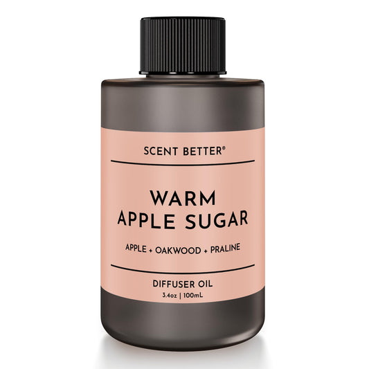 SB Scent Better warm apple sugar diffuser bottle for long-lasting autumn aroma