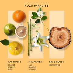 SB SCENT BETTER Yuzu Paradise bedroom ambience with refreshing bamboo note