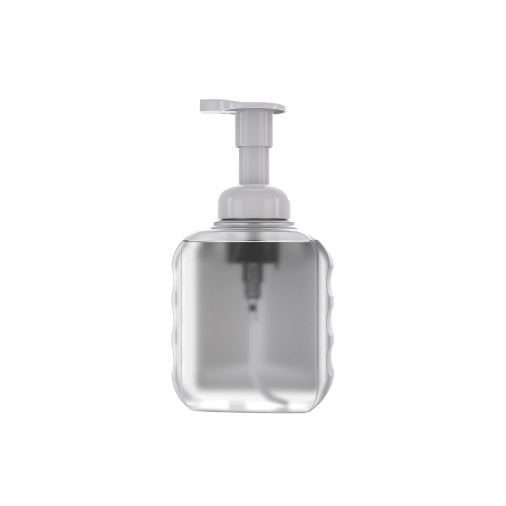 Unscented formula shown as clear fragrance-free sanitizer ideal for sensitive environments