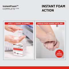 Drip-free foam delivers clean, controlled application