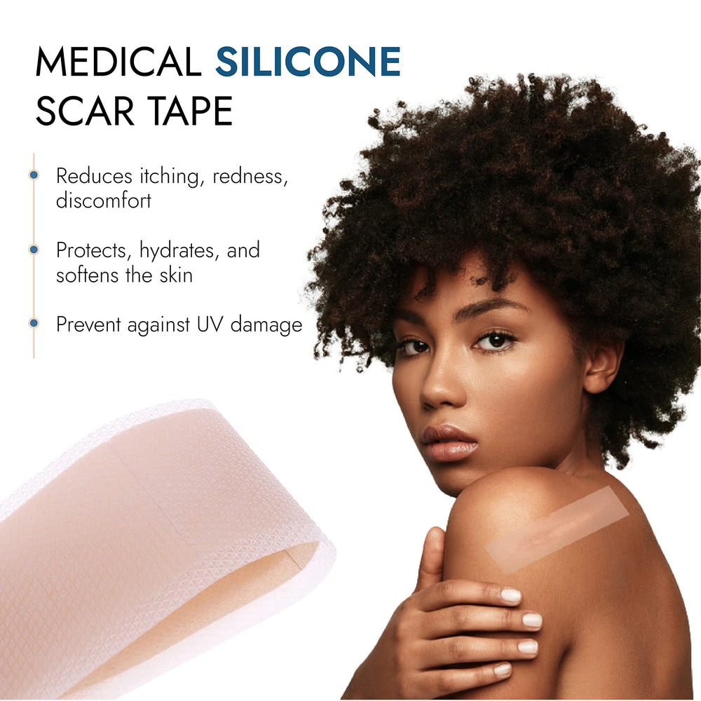 Scarbandit waterproof scar patches protect skin during activity