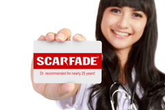 ScarFade manufactured in the USA under GMP standards.