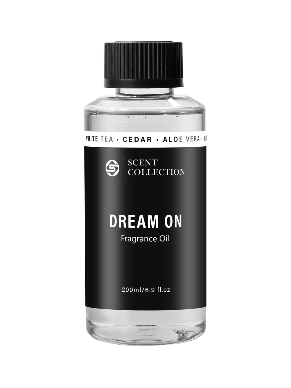 Scent Collection Dream On diffuser oil for waterless systems delivers hotel-inspired fragrance for lasting room ambience.