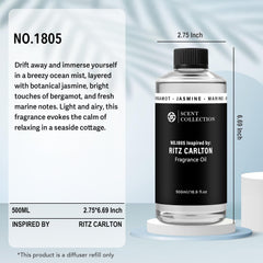 Scent Collection luxury-hotel-diffuser-room-setup demonstrates wide-area fragrance coverage.