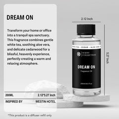 Scent Collection white-tea-aloe-lily aroma enhances homes with refined serenity.