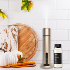 Scentia Autumn Spice pumpkin citrus notes brighten living spaces.