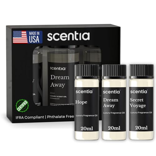 Scentia diffuser oil Hope bottle showcasing soft florals for a tranquil living space