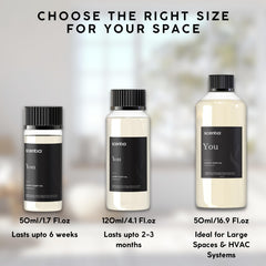 Scentia diffuser oil in ultrasonic diffuser emits steady aroma