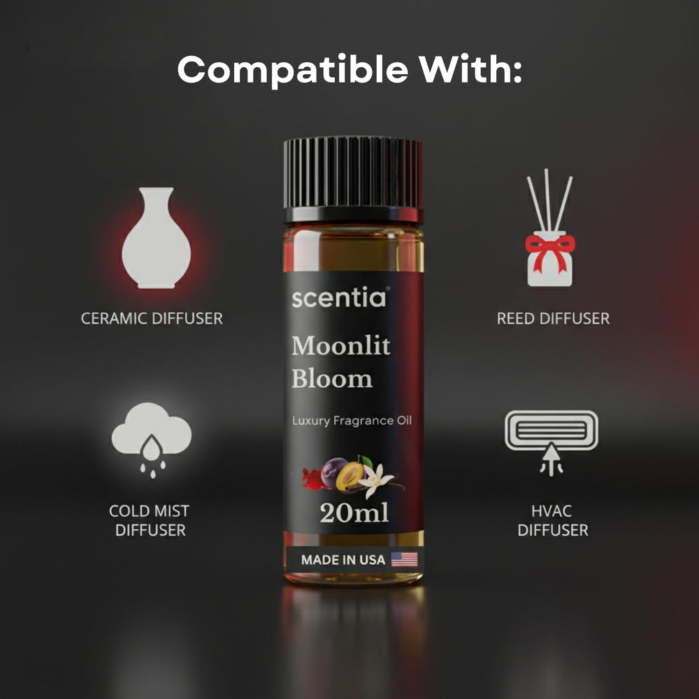 Citrus fragrance bottle from Scentia Love Collection for diffusers