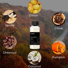 Scentia Pumpkin Boo candle-scene evokes warm autumn mood with comforting scent