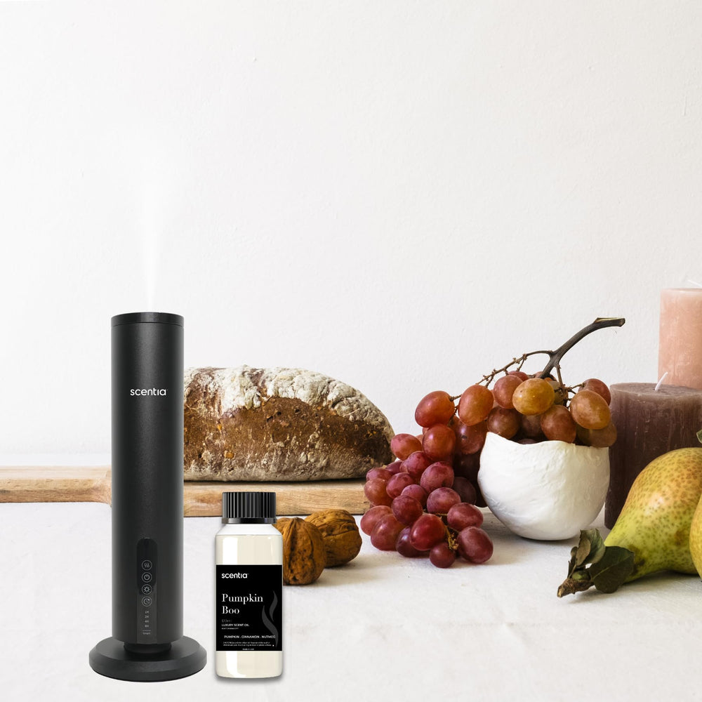Scentia Pumpkin Boo diffuser-dispense balanced pumpkin spice aroma across rooms