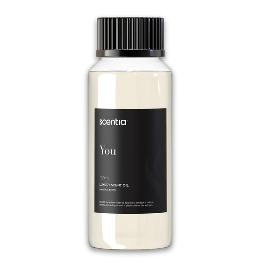 Scentia You 120 ml diffuser oil bottle for uplifting aromatherapy