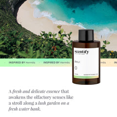 Scentify Bali aroma oil refill with woody notes for depth