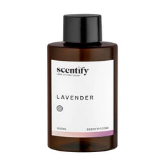 Scentify bergamot vanilla diffuser oil bottle elevates mood in home or office