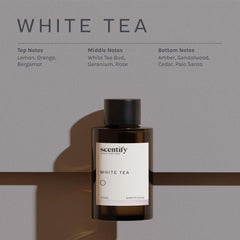 Scentify lemon-orange-bergamot top notes for a bright morning ambiance.