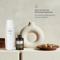 Scentify Mistletoe Magic amber bottle offers luxurious gift-ready diffuser oil.