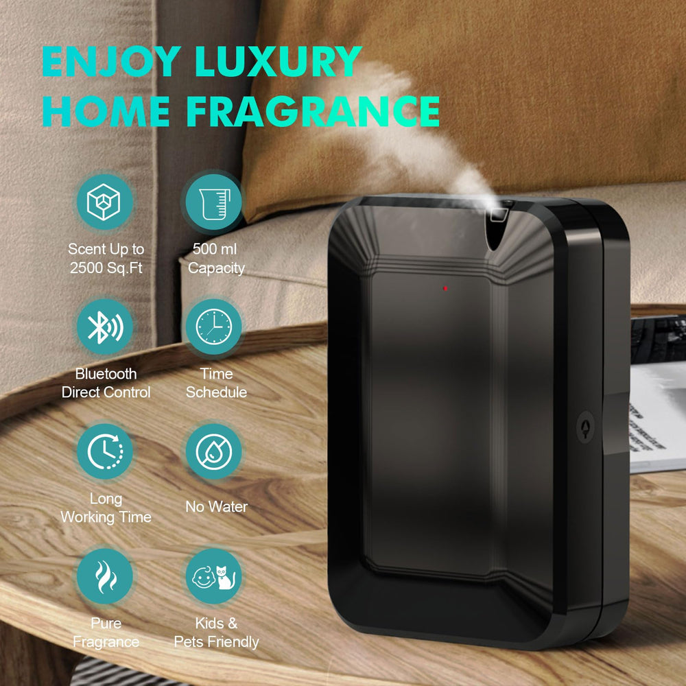 Scentiplus diffusion through nano cold-air technology for even scent spread