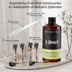 Scentluxe hotel diffuser oil room lobby ambience for luxurious welcome