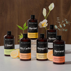 Scentluxe ShangriLa premium bottle on boutique shelf