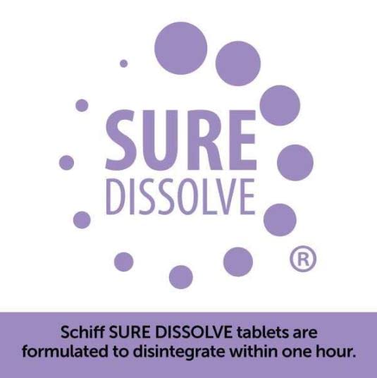 Schiff glucosamine bottle on a desk suggesting daily habit.