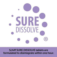 Schiff glucosamine bottle on a desk suggesting daily habit.