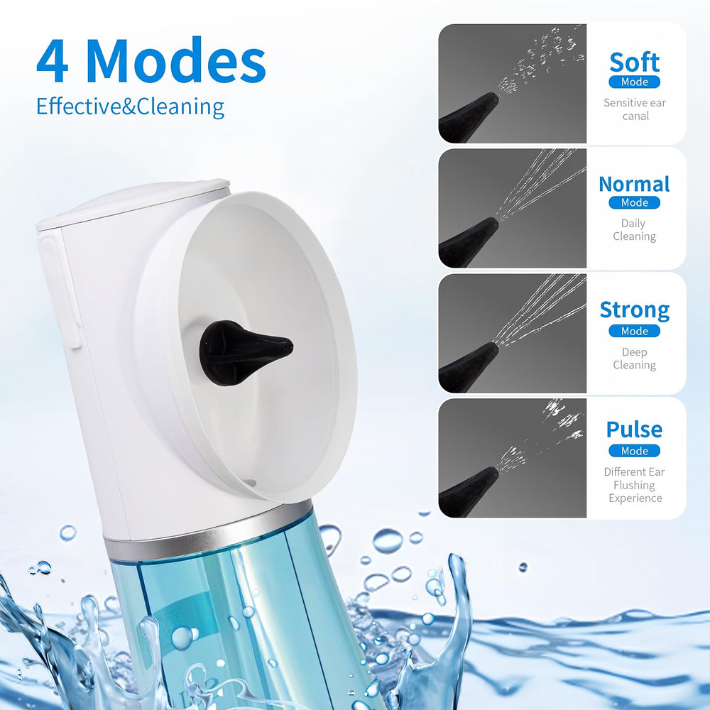 Scian IPX7 waterproof ear cleaner ready for shower use.