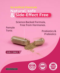 Science Force Lovely Queen use scenario with water for easy daily intake.