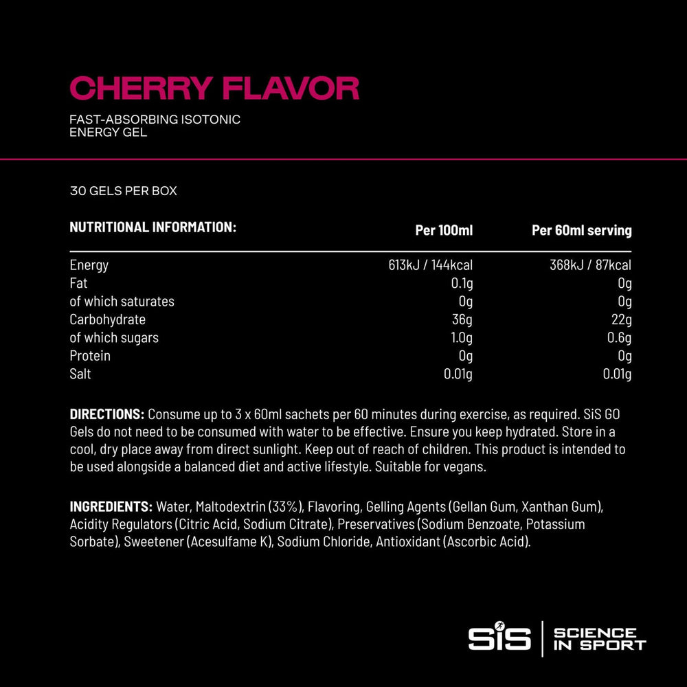 Science in Sport GO isotonic apple gel in a cycling jersey pocket for easy access.