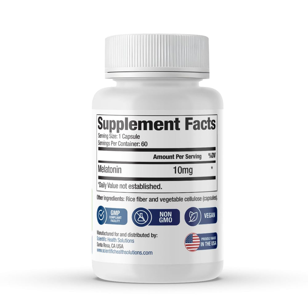 Relaxed evening mood with Scientific Health Solutions Melatonin featured