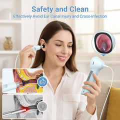 ScopeAround otoscope ergonomic grip ensures comfortable, stable handling.
